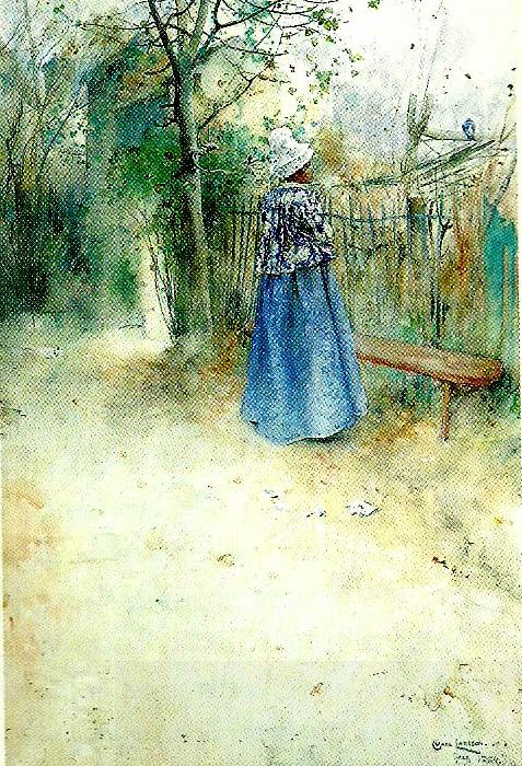 Carl Larsson host en hostdag oil painting picture